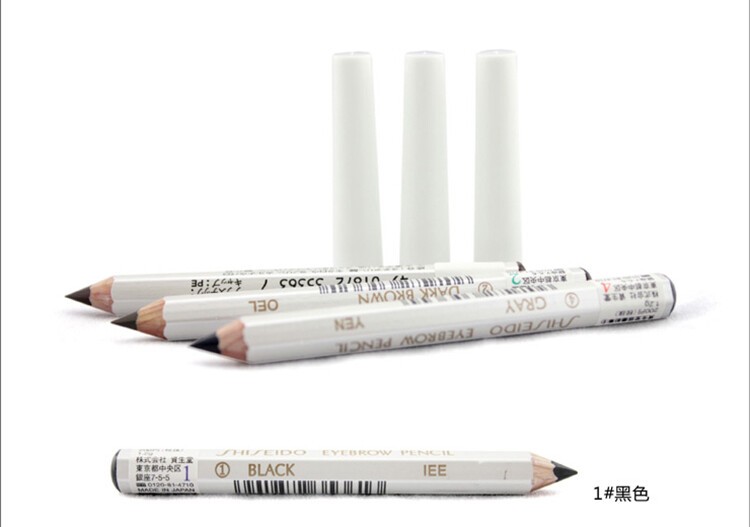 商品Shiseido|日本Shiseido资生堂自然之眉墨铅笔六角眉笔 1#黑色 1.2g,价格¥74,第3张图片详细描述