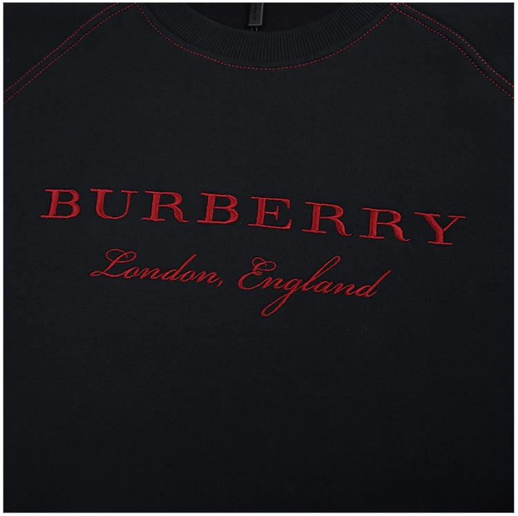 商品Burberry|BURBERRY 深蓝色女士卫衣/帽衫 4052979,价格¥1846,第6张图片详细描述