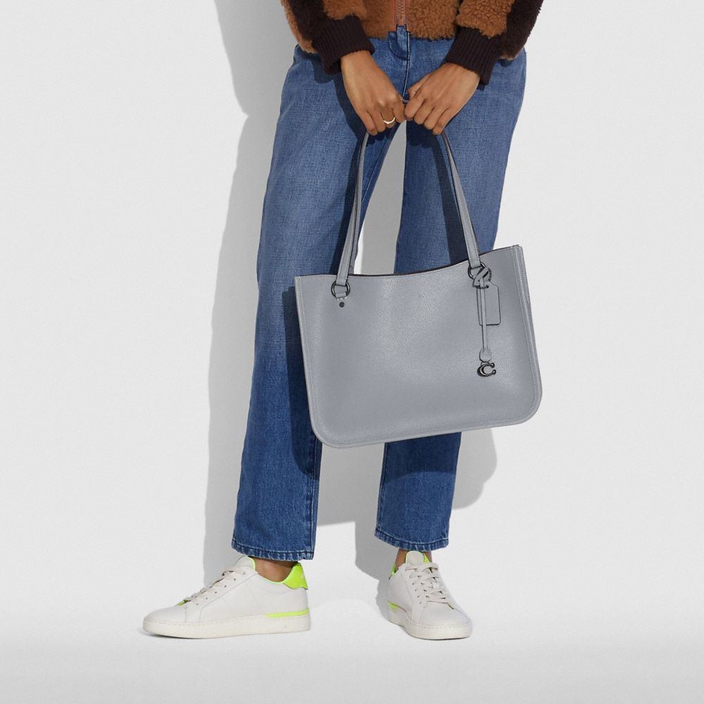 商品[国内直发] Coach|【新春秒杀】蔻驰托特包女包灰色手提单肩包托特包礼物送女友C2273 V5GRT,价格¥1469,第1张图片详细描述