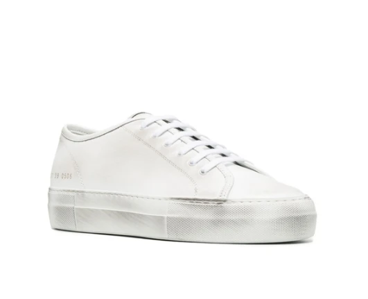 商品[国内直发] Common Projects|COMMON PROJECTS 白色女士运动鞋 4137-0506,价格¥2596,第1张图片详细描述