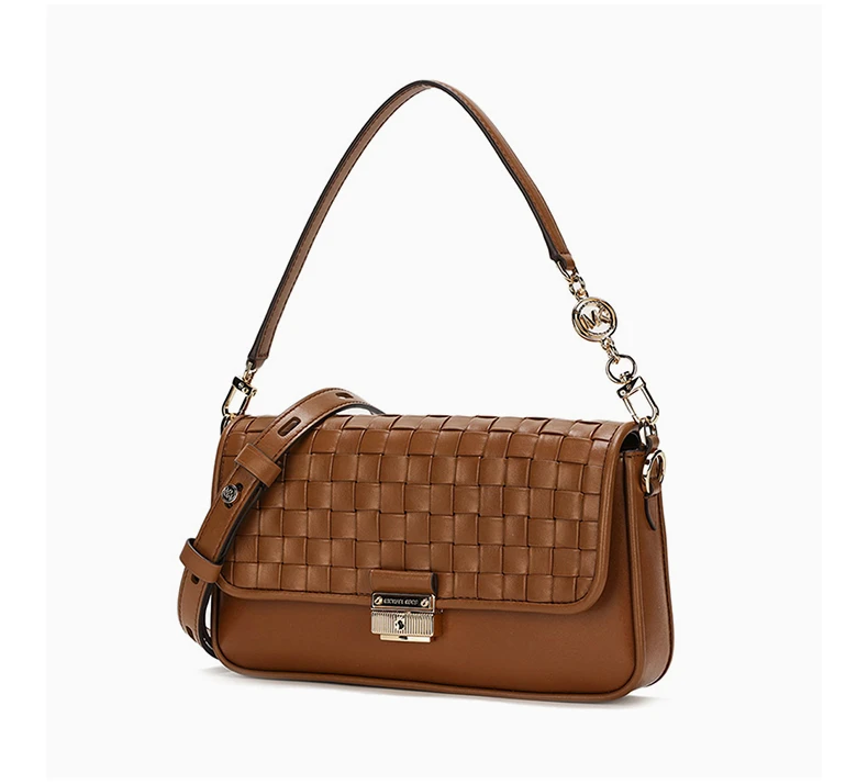 商品Michael Kors|MICHAEL MICHAEL KORS 女士棕��色单肩包 30S1G2BL1T-LUGGAGE,价格¥1268,第6张图片详细描述