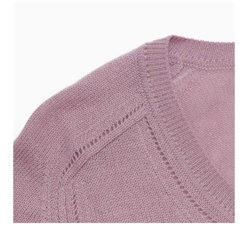 商品[国内直发] Burberry|BURBERRY 粉色女士针织衫/毛衣 3934474,价格¥3173,第5张图片详细描述