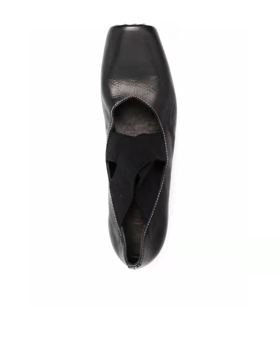 商品Uma Wang|UMA WANG 女士芭蕾舞鞋 US9001I92S2UW900,价格¥4314,第5张图片详细描述