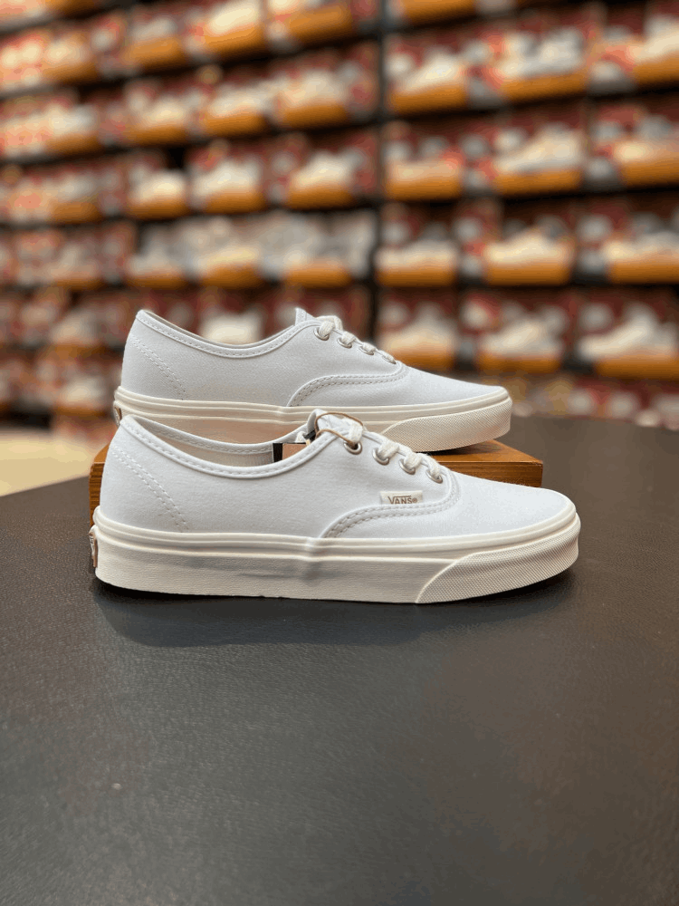 商品Vans|【韩国直邮|包邮包税】万斯 Authentic # Eco Theory #男女通用鞋 #white/natural (VN0A5HZS9FQ),价格¥299,第1张图片详细描述