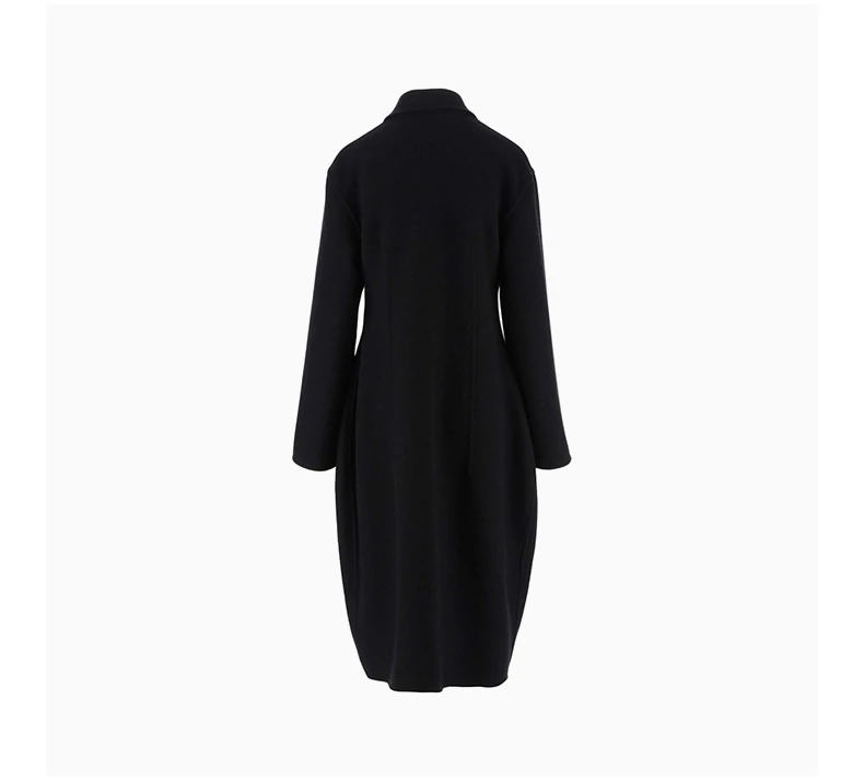 商品[国内直发] Loewe|LOEWE 黑色女士大衣 S540Y01X86-1100,价格¥14131,第5张图片详细描述