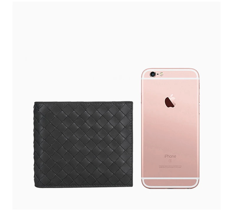 商品[国内直发] Bottega Veneta|BOTTEGA VENETA 深灰色男士短款钱夹 113993-V4651-2015,价格¥3768,第6张图片详细描述