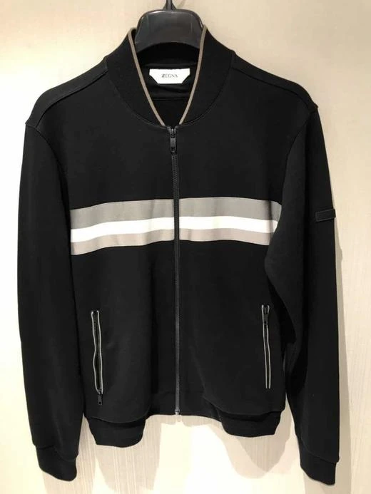 商品Zegna|Z Zegna 男黑色男士卫衣/帽衫 VV458-Z850-K09,价格¥3455,第1张图片详细描述