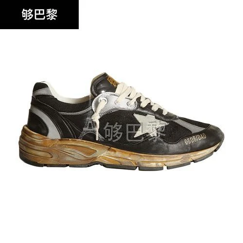 商品Golden Goose|【特惠9.0折】包邮包税【预售7天发货】 GOLDEN GOOSE 23秋冬 男士 休闲运动鞋 Running Dad 跑步运动鞋 GOGHGU94BCK,价格¥4933,第3张图片详细描述