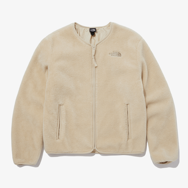 商品The North Face|【Brilliant|北面特惠】北面女式 Camper 抓绒开衫 W'S CAMPER FLEECE CARDIGAN BEIGE NJ4FP85A,价格¥1027,第2张图片详细描述