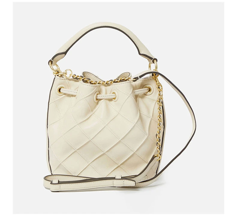 商品[国内直发] Tory Burch|TORY BURCH 米白色女士手提包 142565-122,价格¥3733,第6张图片详细描述