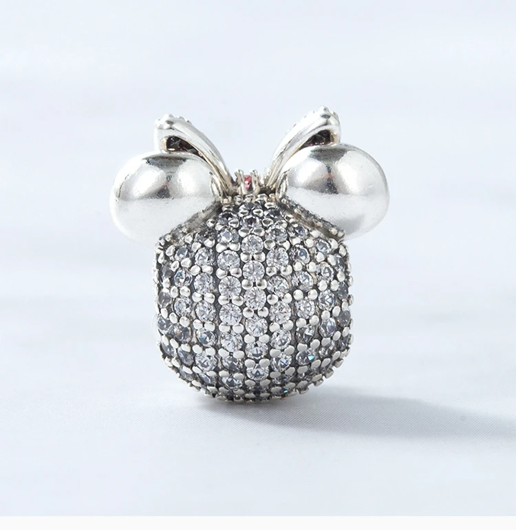 商品PANDORA|PANDORA 潘多拉 银色迪士尼炫目米妮肖像固定夹 797496CZS,价格¥268,第6张图片详细描述