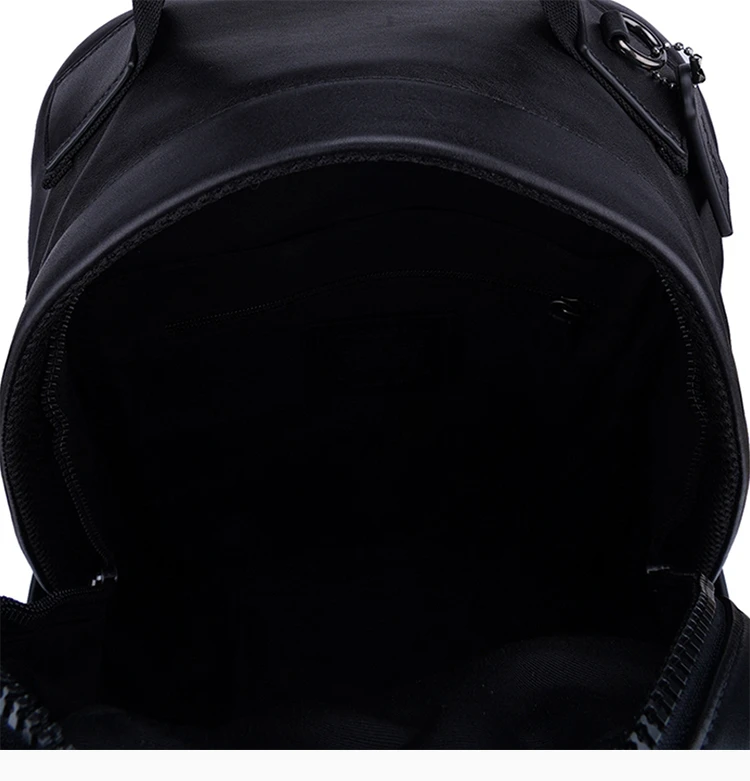商品[国内直发] Coach|COACH  男士字母印花双肩包 F89921QBBK,价格¥2024,第9张图片详细描述