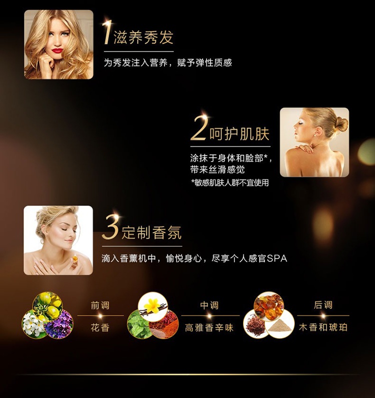 商品René Furterer|Rene Furterer馥绿德雅五重多效精油50ml 头部身体修护油,价格¥140,第5张图片详细描述
