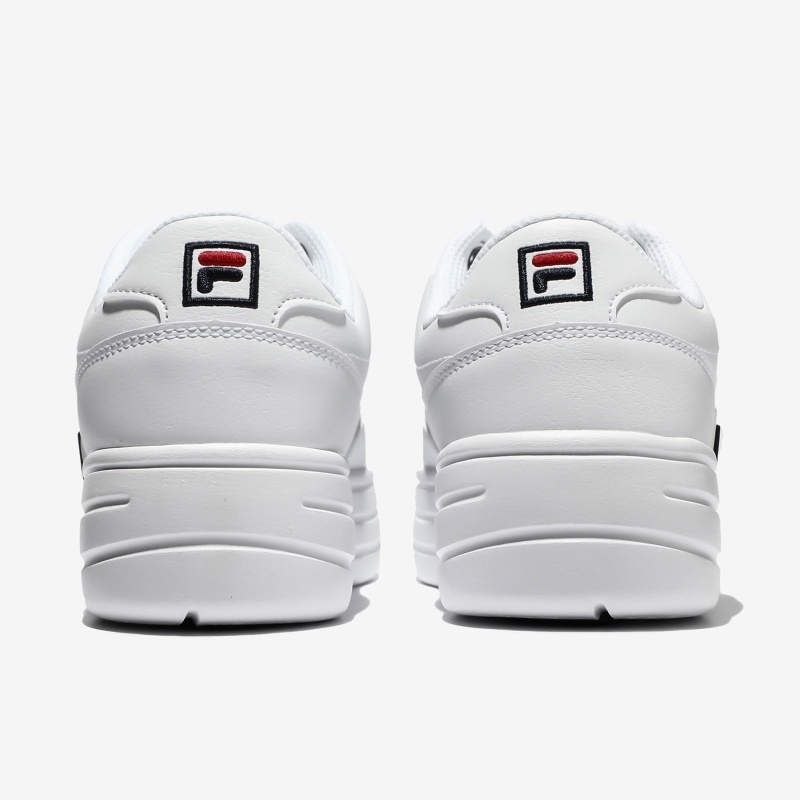 商品Fila|【享贝家】斐乐FILA 新款板鞋休闲鞋 男女同款 白色 1TM00622D100,价格¥282,第3张图片详细描述