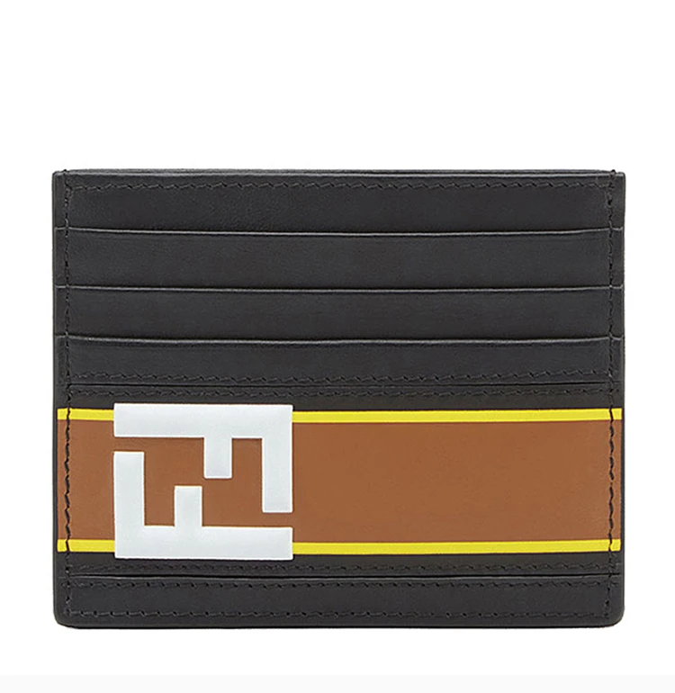 商品[国内直发] Fendi|FENDI 黑色男士卡夹 7M0164-ABM9-F0X93,价格¥1628,第4张图片详细描述