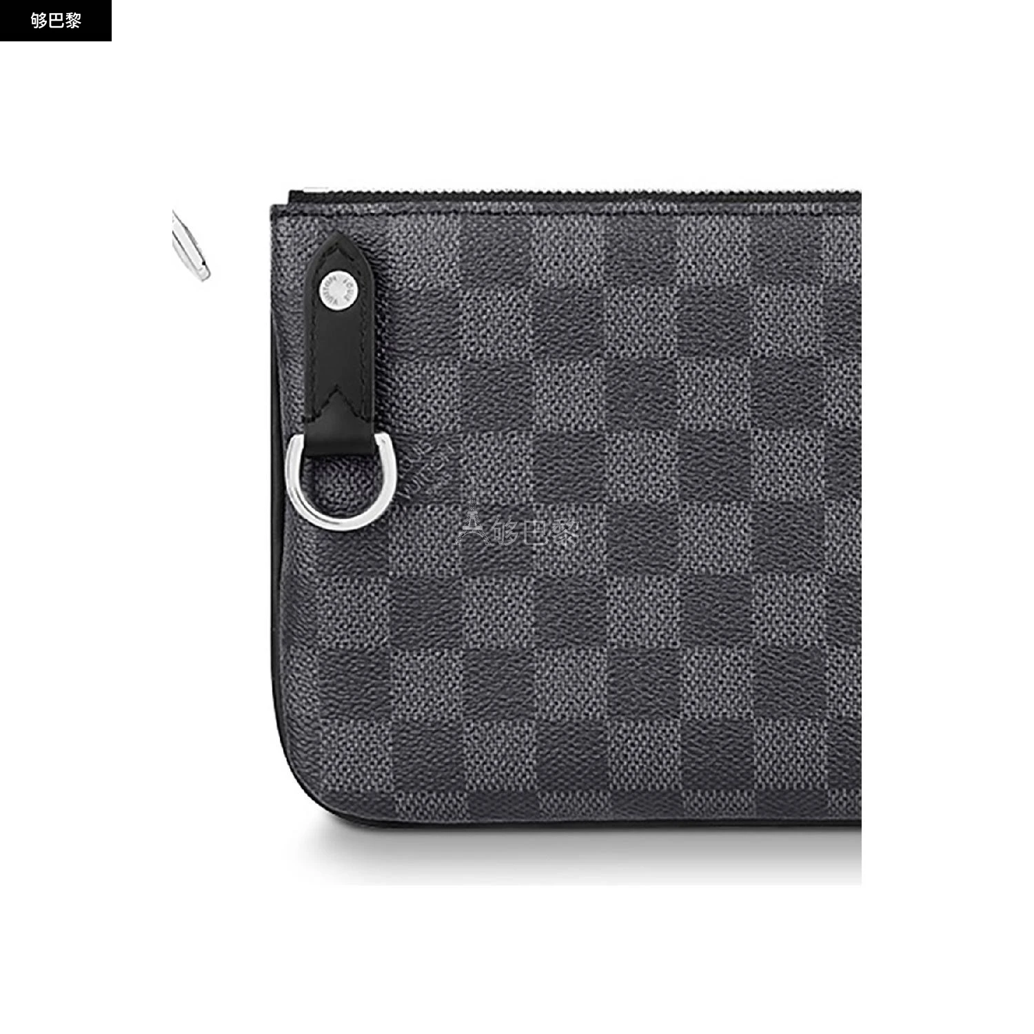 商品Louis Vuitton|包邮包税【预售7天发货】 LV路易威登 男士 单肩包 Trio 邮差包  N58040/GRIS LVU66RG6GRY,价格¥18285,第6张图片详细描述
