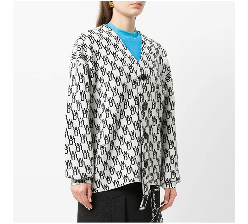 商品We11done|WE11DONE 象牙白女士针织衫/毛衣 WD-KC9-20-184-U-IV,价格¥2593,第5张图片详细描述