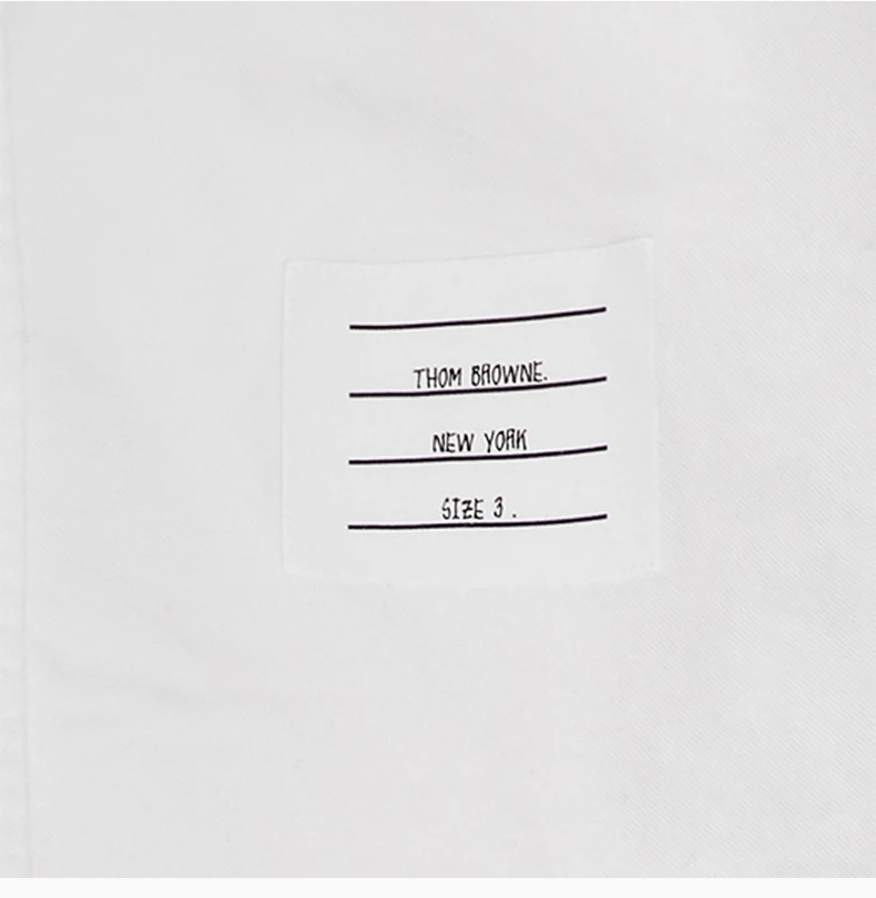 商品Thom Browne|Thom Browne 男士白色衬衫 MWL150E-06177-100,价格¥2320,第9张图片详细描述