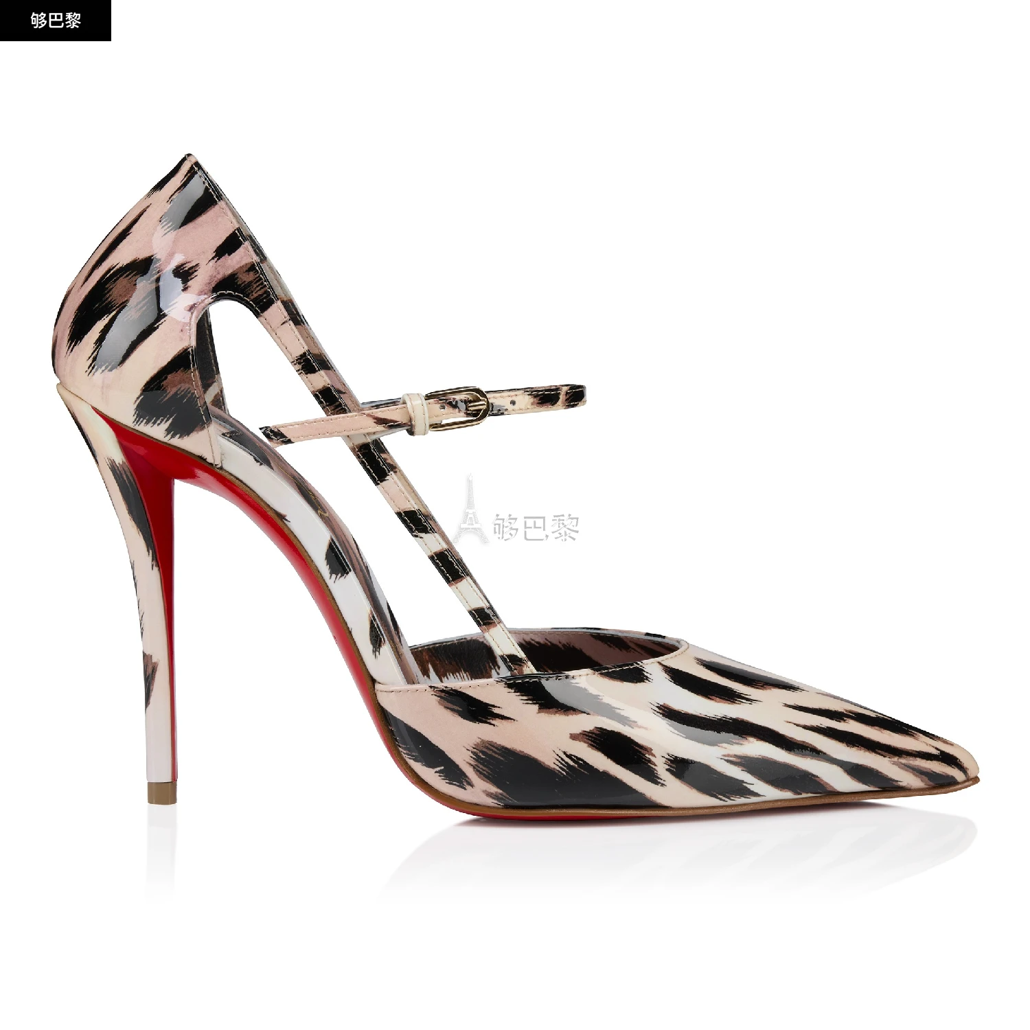商品Christian Louboutin|【预售】 CL红底鞋 25春夏 女士 高跟鞋 Miss Z Strap 12509409002,价格¥9427,第2张图片详细描述