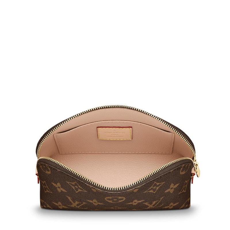 商品Louis Vuitton|预售十天 Louis Vuitton/路易威登  经典款Monogram女士棕色小牛皮化妆包 M47515,价格¥4317,第3张图片详细描述