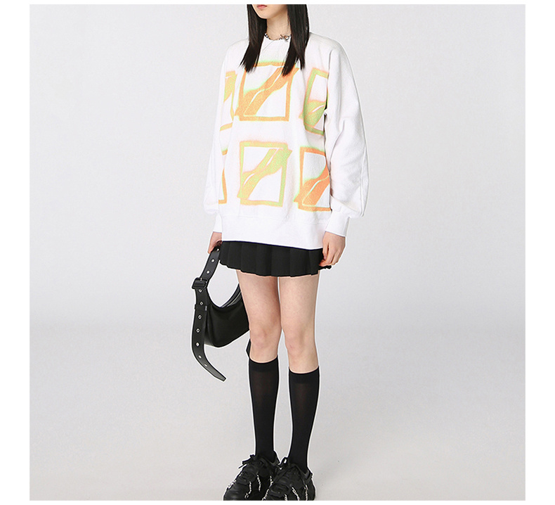 商品We11done|WE11DONE 中性白色卫衣 WD-TS1-21-510-U-WH 【韩国产地商品,大陆地区收货约30-40天】,价格¥1772,第10张图片详细描述