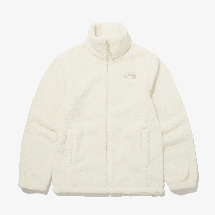 商品The North Face|【Brilliant|北面特惠】北面舒适 Alpha 抓绒拉链 COMFY ALPHA FLEECE ZIP UP CREAM NJ4FP57K,价格¥877,第2张图片详细描述