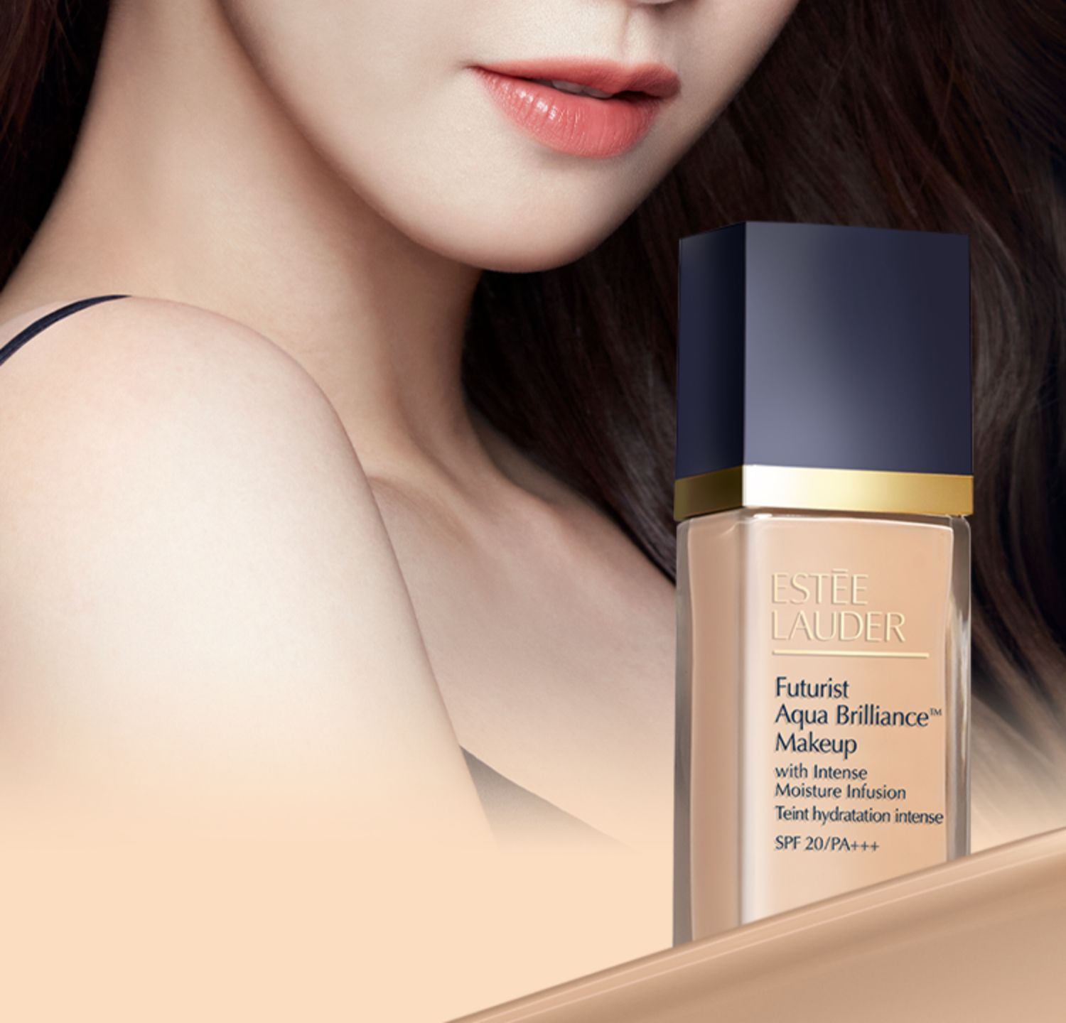 商品Estée Lauder|【Brilliant|包邮包税】雅诗兰黛Futurist 沁水养肤粉底液,价格¥281,第4张图片详细描述