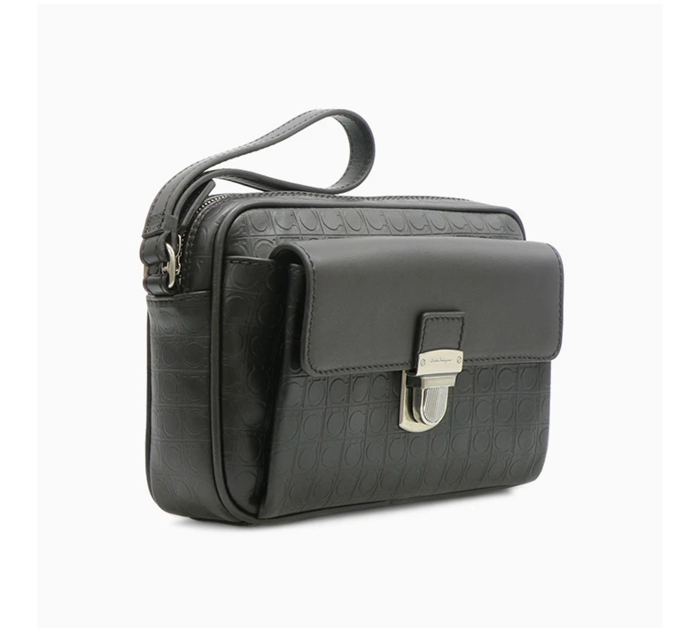 商品[国内直发] Salvatore Ferragamo|SALVATORE FERRAGAMO 女士棕色经典手拿包 24-9694-587916,价格¥4123,第4张图片详细描述