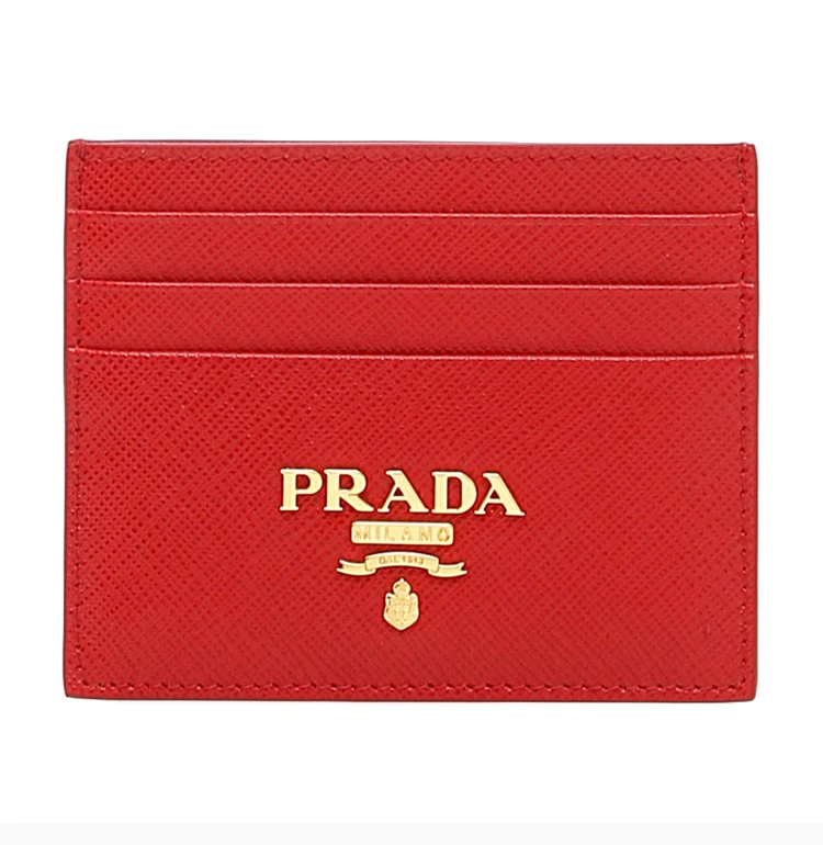 商品Prada|PRADA 红色女士卡夹 1MC025-QWA-F068Z,价格¥3053,第4张图片详细描述