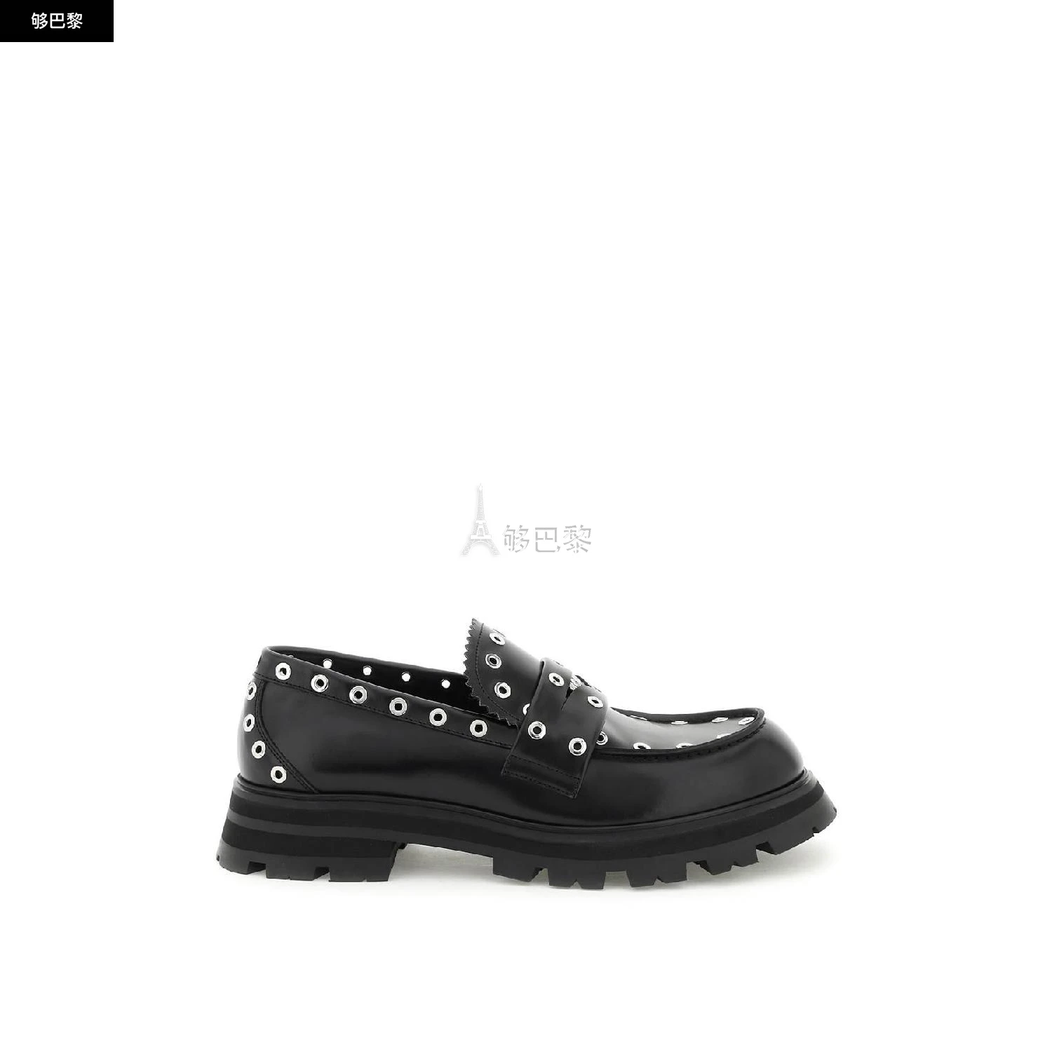 商品Alexander McQueen|【特惠3.7折】【预售】 2023春夏 男士 休闲运动鞋 商务休闲鞋 1806097  727822WHSWK1081S ,价格¥3208,第2张图片详细描述