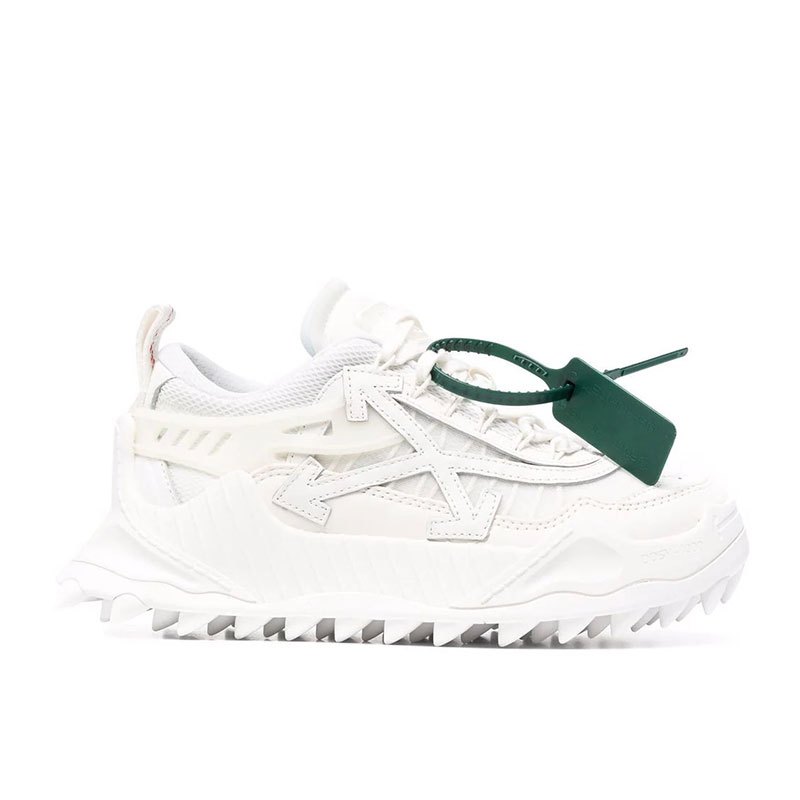商品Off-White|男白低帮网眼跑鞋OWIA180C99FAB001-0100（澳门仓发货）,价格¥4887,第2张图片详细描述