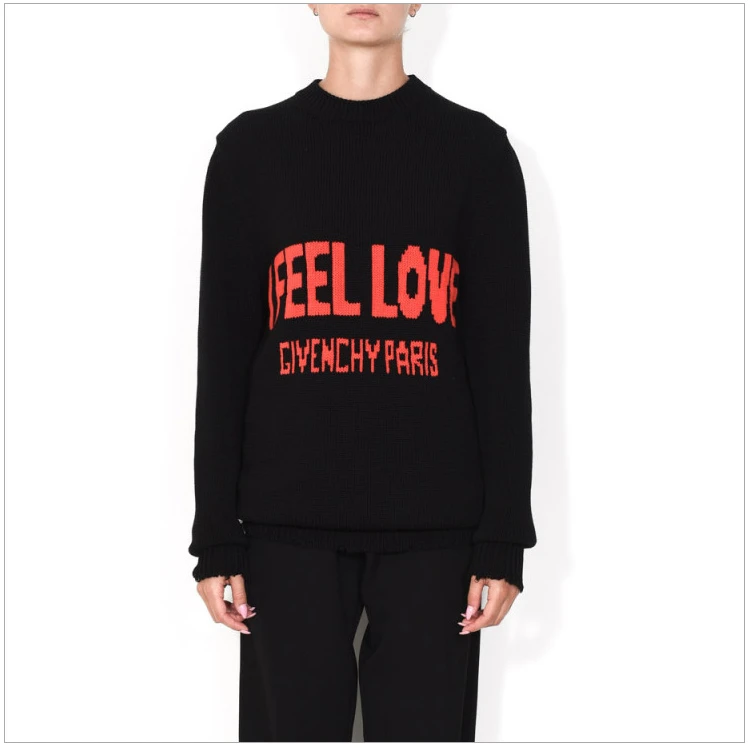 商品[国内直发] Givenchy|GIVENCHY 黑色女士卫衣/帽衫 17A7802524-009,价格¥3207,第8张图片详细描述