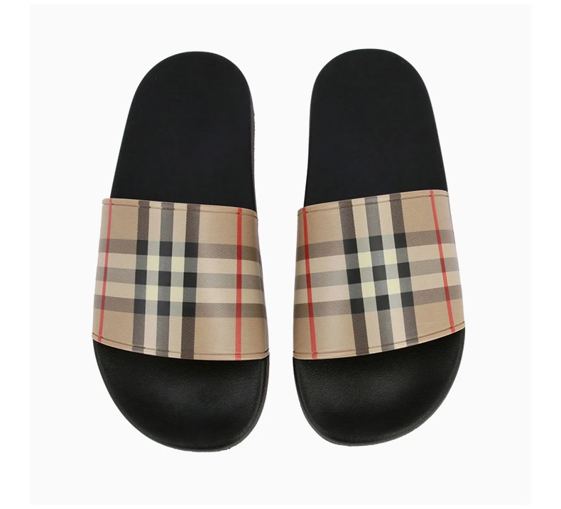商品Burberry|BURBERRY 米色男士露趾拖鞋 8023965,价格¥1712,第6张图片详细描述