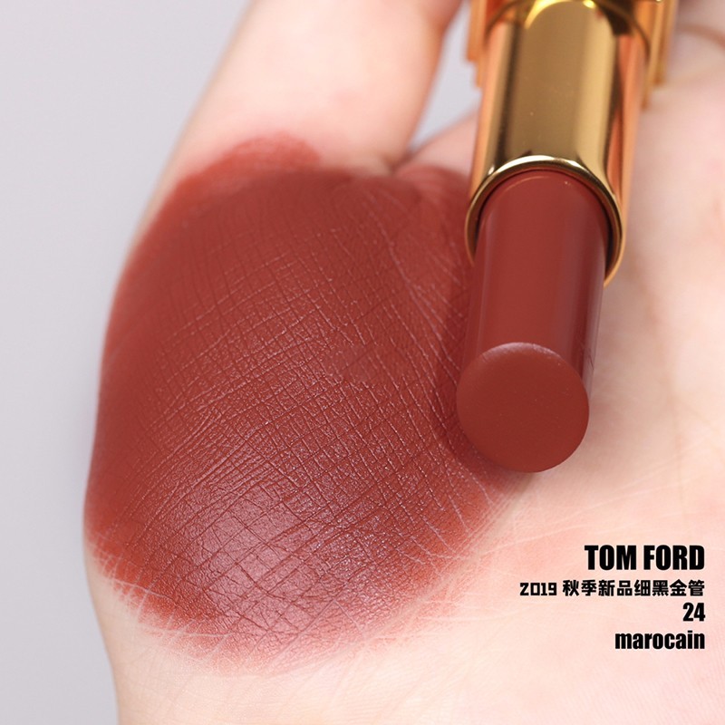 商品Tom Ford|Tom Ford/TF汤姆福特 秋冬色黑细管24#marocain,价格¥336,第3张图片详细描述