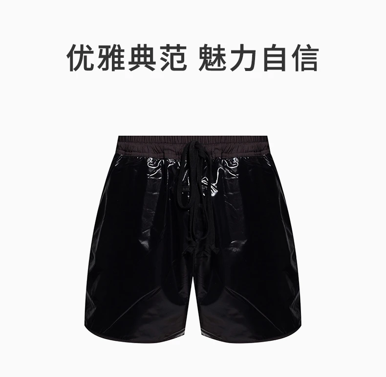 商品Fear of god|FEAR OF GOD 黑色男士短裤 FG40-024PNL-001,价格¥3497,第1张图片详细描述