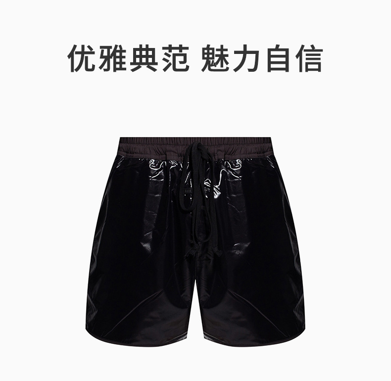 商品Fear of god|FEAR OF GOD 黑色男士短裤 FG40-024PNL-001,价格¥3580,第3张图片详细描述