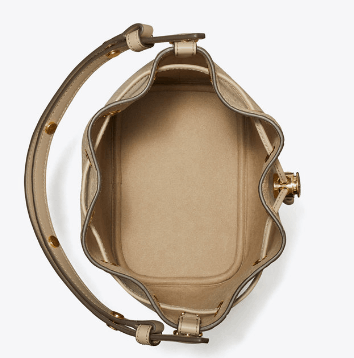 商品Tory Burch|TB汤丽柏琦T MONOGRAM中号水桶包女包新款（香港仓发货）,价格¥2999,第47张图片详细描述
