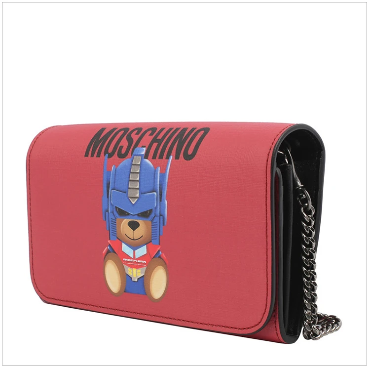 商品[国内直发] Moschino|MOSCHINO 红色女士斜挎包 7A8136-8210-1115,价格¥702,第4张图片详细描述