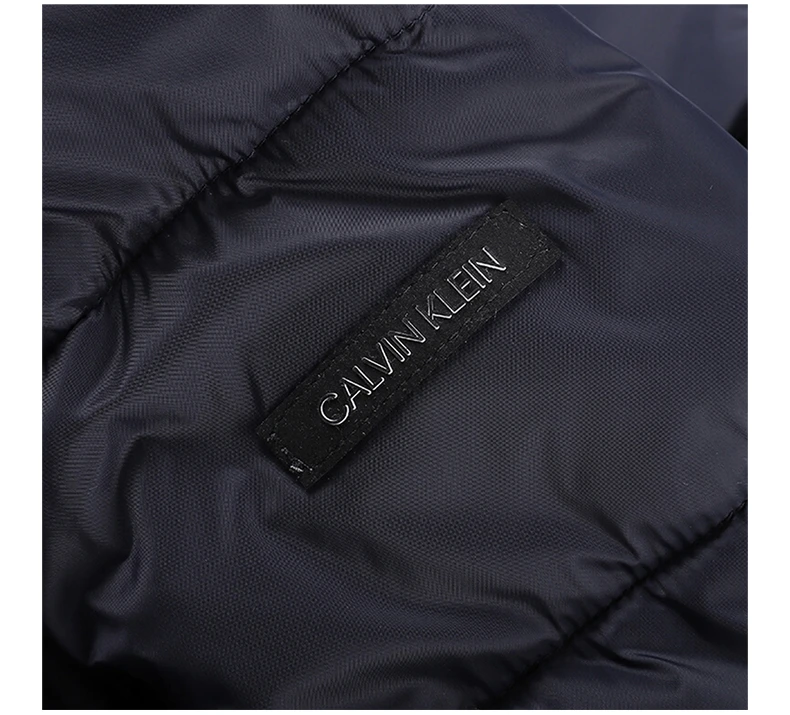 商品[国内直发] Calvin Klein|CALVIN KLEIN 深蓝色男士棉服 CM051357-TN0,价格¥721,第7张图片详细描述