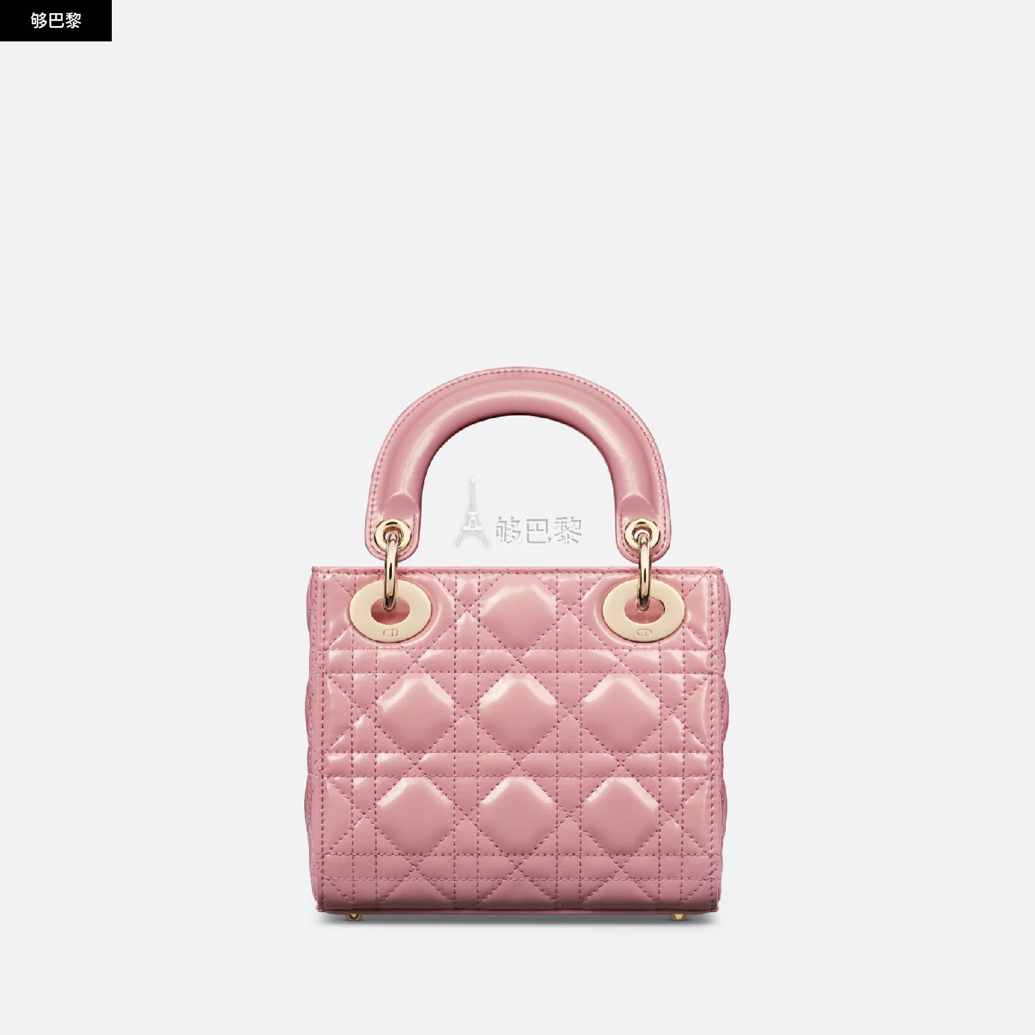 商品Dior|【预售】 迪奥 25春夏 女士 手提包 迷你 Lady Dior 手袋 M0505ONKS_M92P ,价格¥39614,第4张图片详细描述
