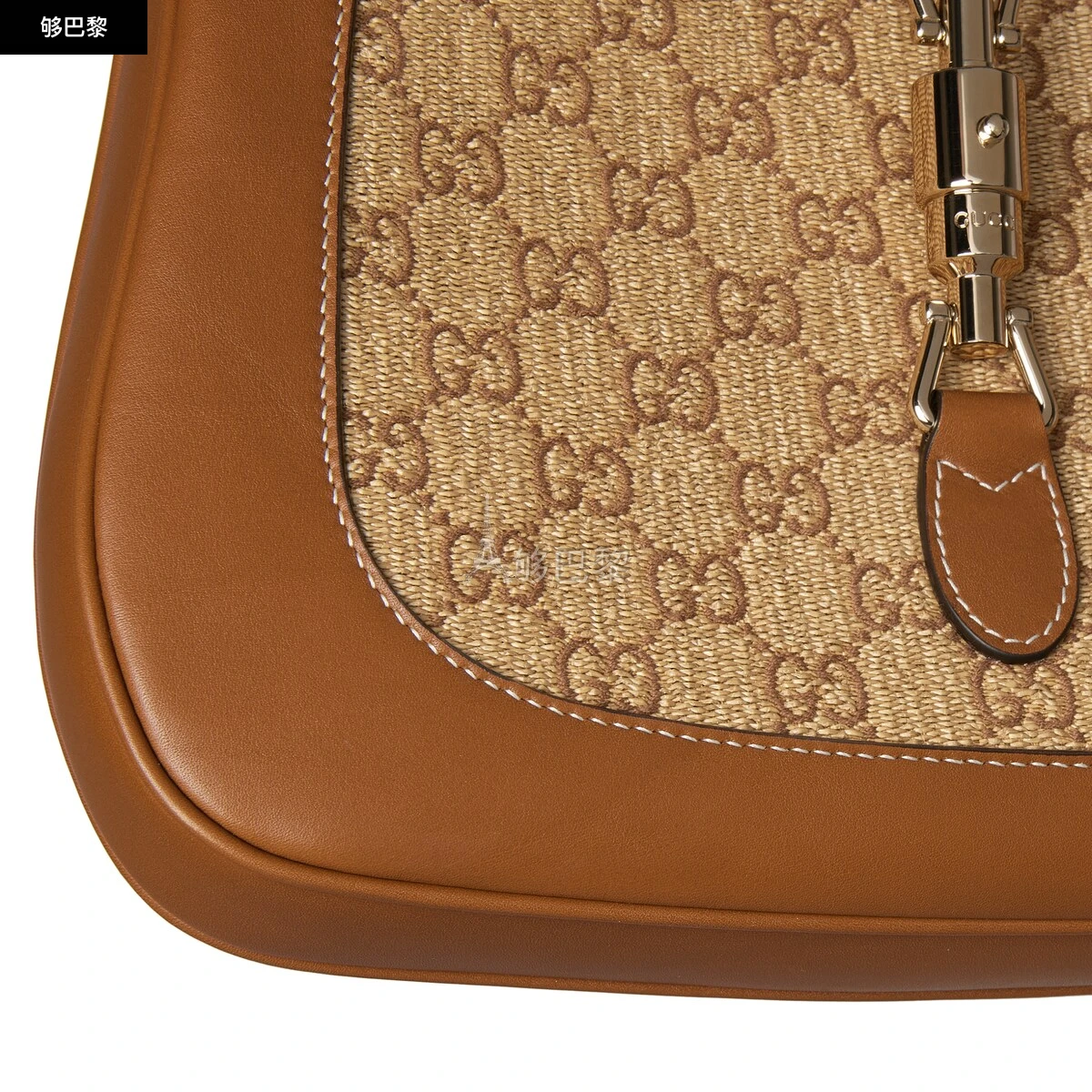 商品Gucci|【预售】 古驰 25春夏 女士 手提包 GUCCI JACKIE 1961系列中号手袋 820415 FAEB4 9767 ,价格¥24837,第4张图片详细描述