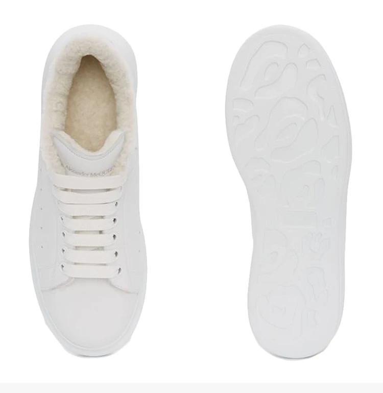 商品[国内直发] Alexander McQueen|ALEXANDER MCQUEEN 白�色女士运动鞋 604228-WHVJX-9000,价格¥4360,第7张图片详细描述