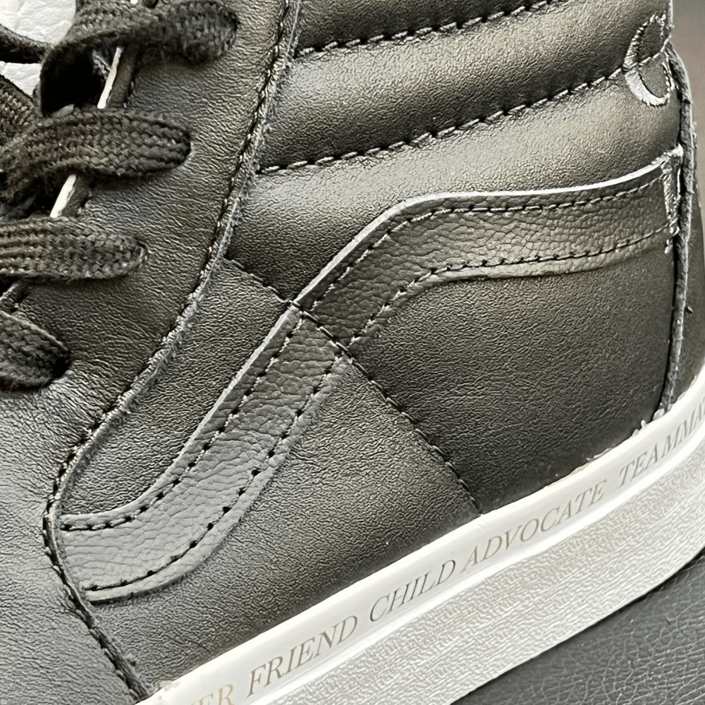 商品Vans|【韩国直邮|包邮包税】万斯[VANS] Sk8-Hi # Divine # 男女共用 运动鞋 # black/true white (VN0A7Q5NB6L),价格¥259,第7张图片详细描述