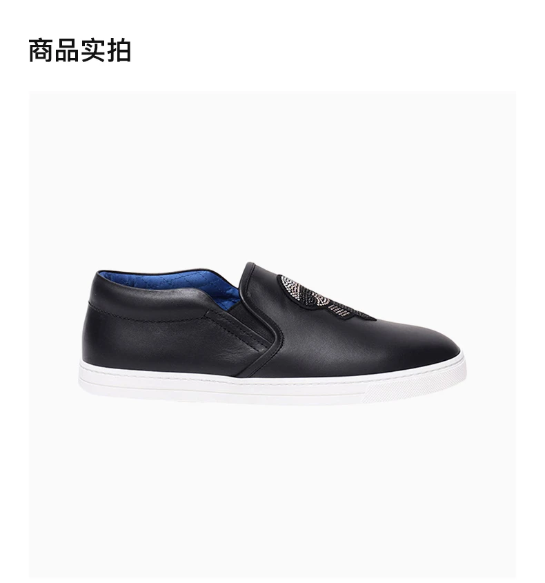 商品Fendi|Fendi 芬迪 男士黑色小牛皮休闲鞋 7E1107-3SP-F0BHU,价格¥4162,第4张图片详细描述