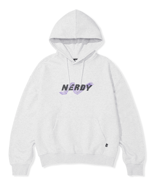 商品NERDY|【享贝家】NERDY 新款男女同款情侣款运动休闲连帽卫衣 黑色\白色\粉红色（预售款，10天发货）PNEF22KE1601,价格¥287,第6张图片详细描述