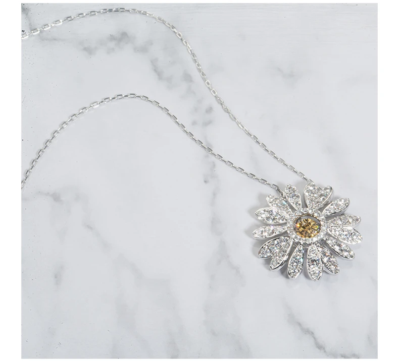 商品Swarovski|Swarovski 施华洛世奇 新款EternalFlower系列雏菊项链 5512660,价格¥540,第5张图片详细描述