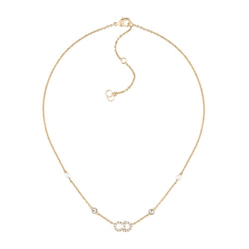 商品Dior|DIOR/迪奥 经典款 CLAIR D LUNE水晶树脂圆珠镀金项链 N1033CDLCY_D301,价格¥3793,第2张图片详细描述