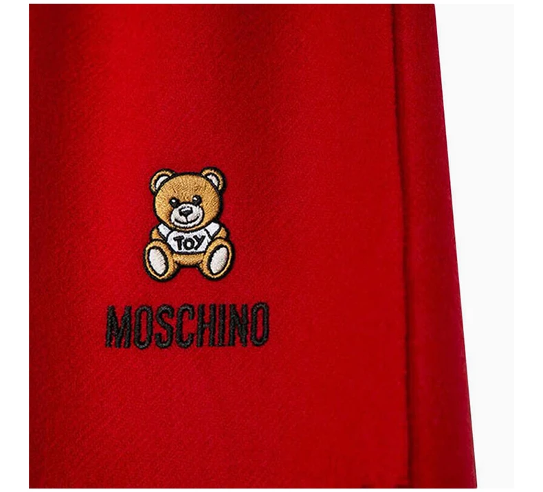 商品Moschino|MOSCHINO 红色女士围巾 50124-M5293-007,价格¥362,第7张图片详细描述