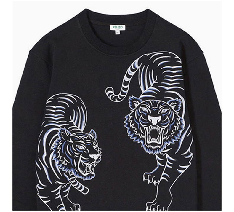 商品Kenzo|Kenzo 高田贤三 黑色男士时尚卫衣 F965SW0094XG-99,价格¥1451,第8张图片详细描述