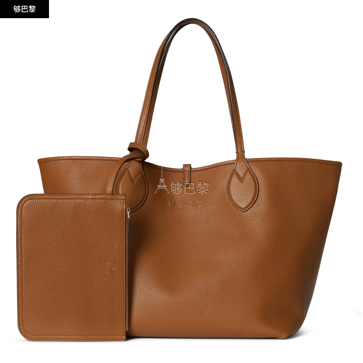 商品Gucci|【预售】 古驰 25春夏 女士 手提包 GUCCI TOTISSIMA系列大号托特包 839112 AAFEQ 2743 ,价格¥19871,第3张图片详细描述